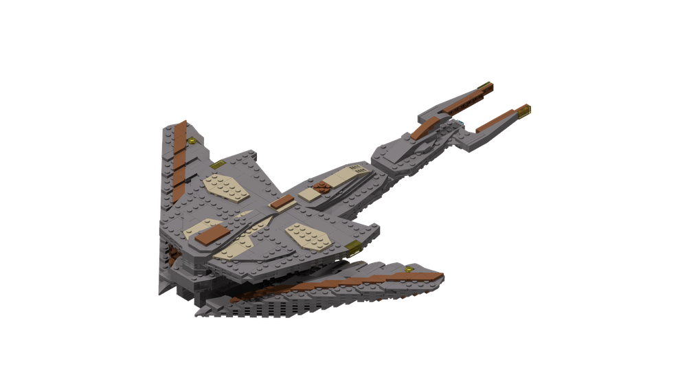 Lego Ghemor-Class Cruiser Carrier, Smooth Edition