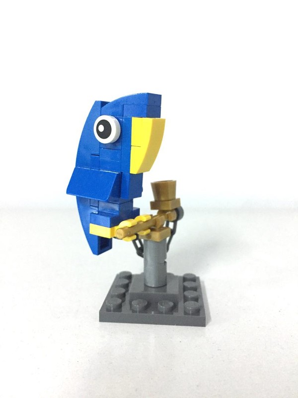 Lego Blue parrot
