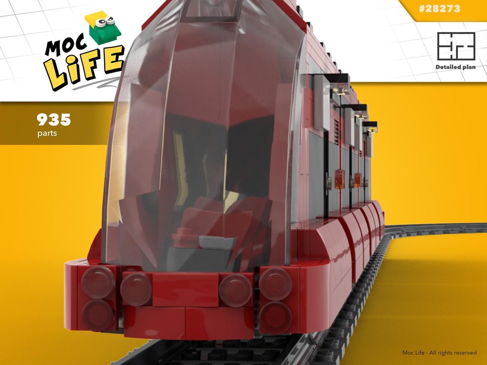 Lego Australian tramway