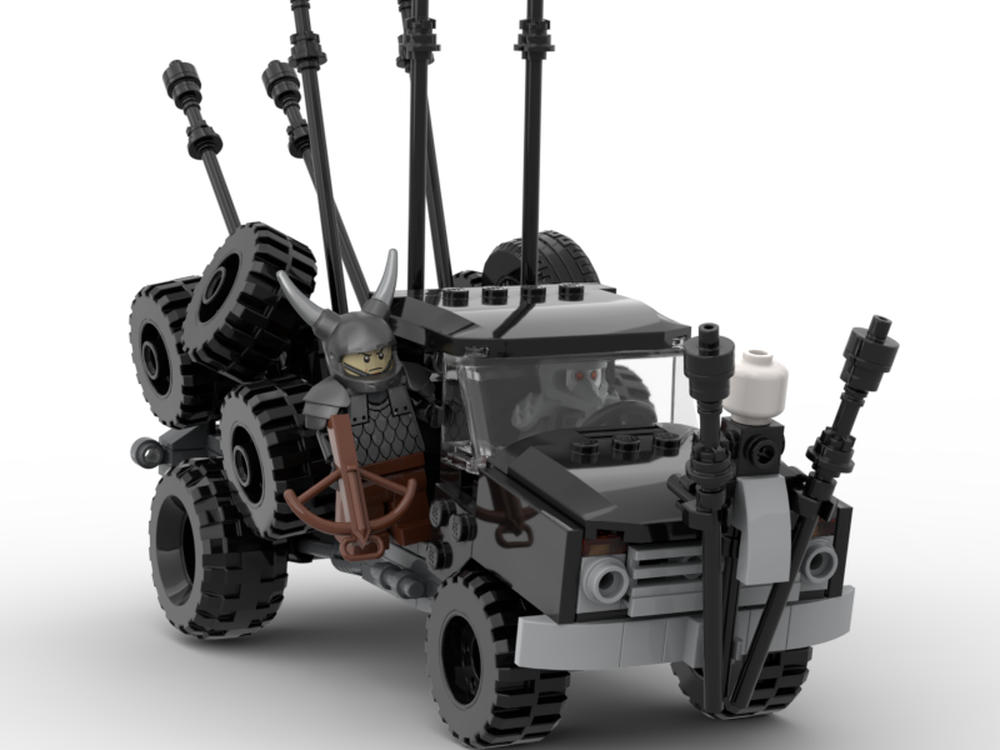 Lego Buggy #1 "Tire Medic" - 1982 Ford F-100