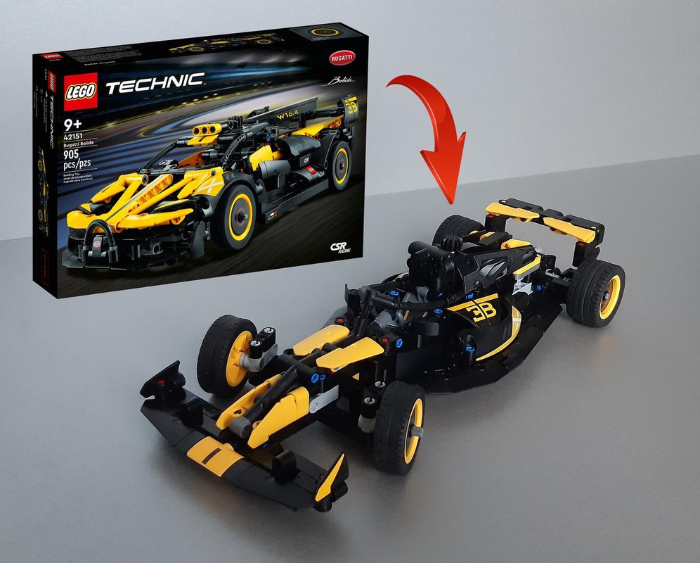 Lego 42151 Formula One car