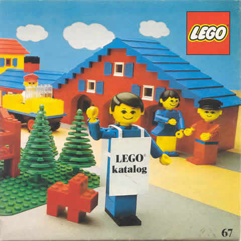 Lego 1977 Medium Danish Foldout 67 (98762-DK)