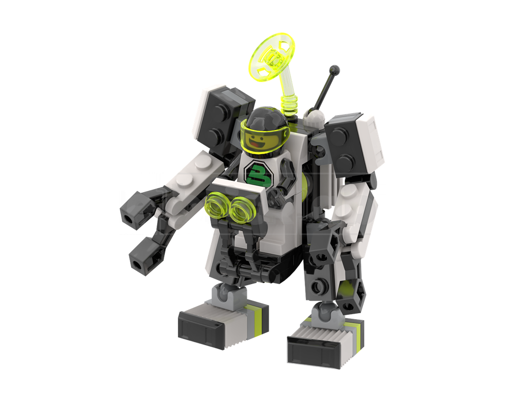 Lego Blacktron II: Nomad Mech - (30694-1 Modification)
