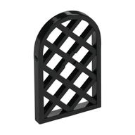 Lego Window 1 x 2 x 2 2/3 Pane Lattice Diamond with Rounded Top