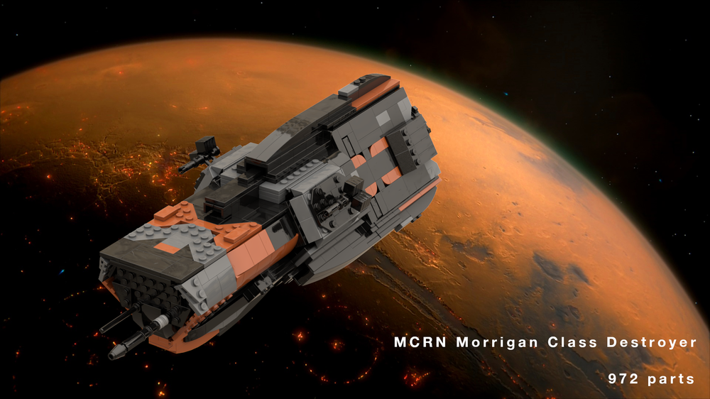 Lego MCRN Morrigan Class Destroyer