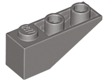 Lego Slope, Inverted 33 3 x 1 / Dark Gray