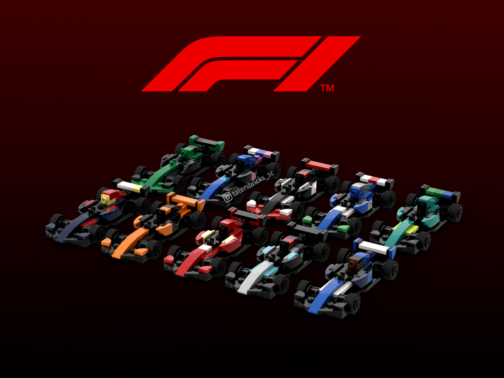 Lego F1 2024 Grid