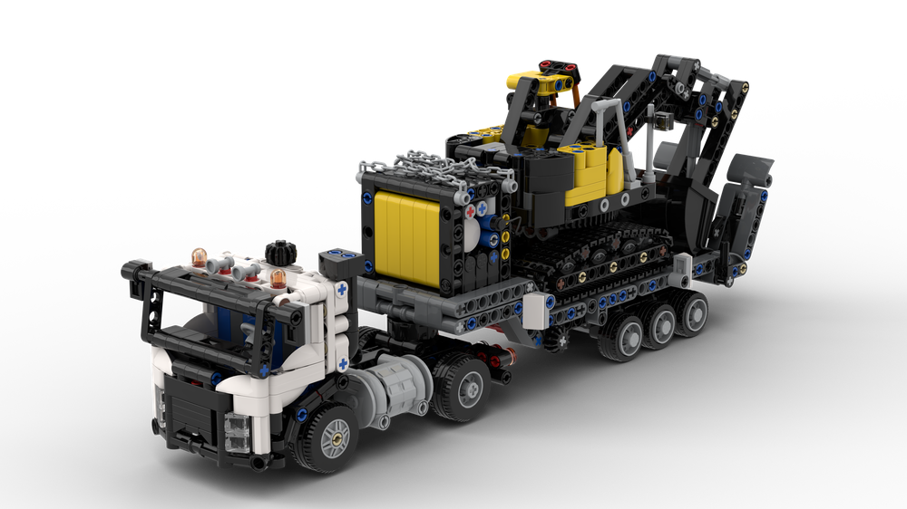 Lego Mini Truck & Excavator