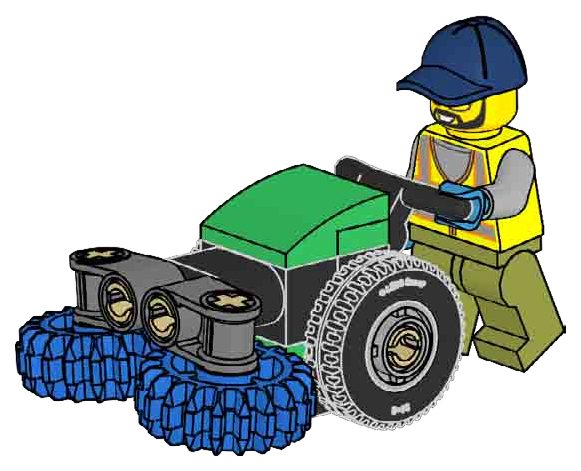 Lego Street sweeper