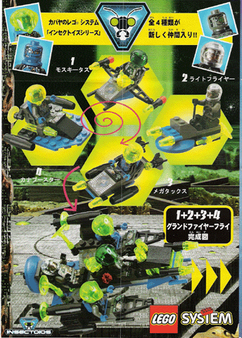 Lego 1999 Mini Insectoids Japanese (928081-JA)