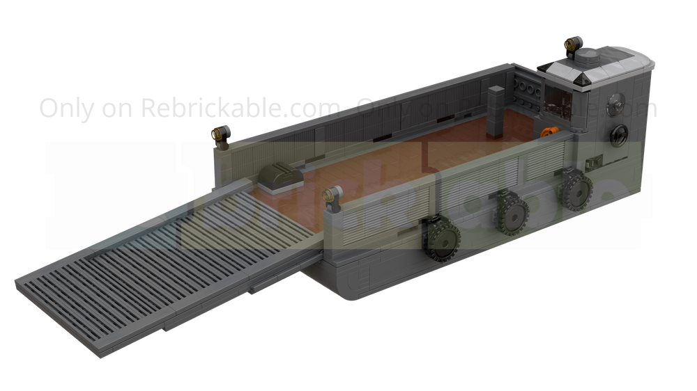 Lego Foxhole - Aquatipper Barge/Landing craft