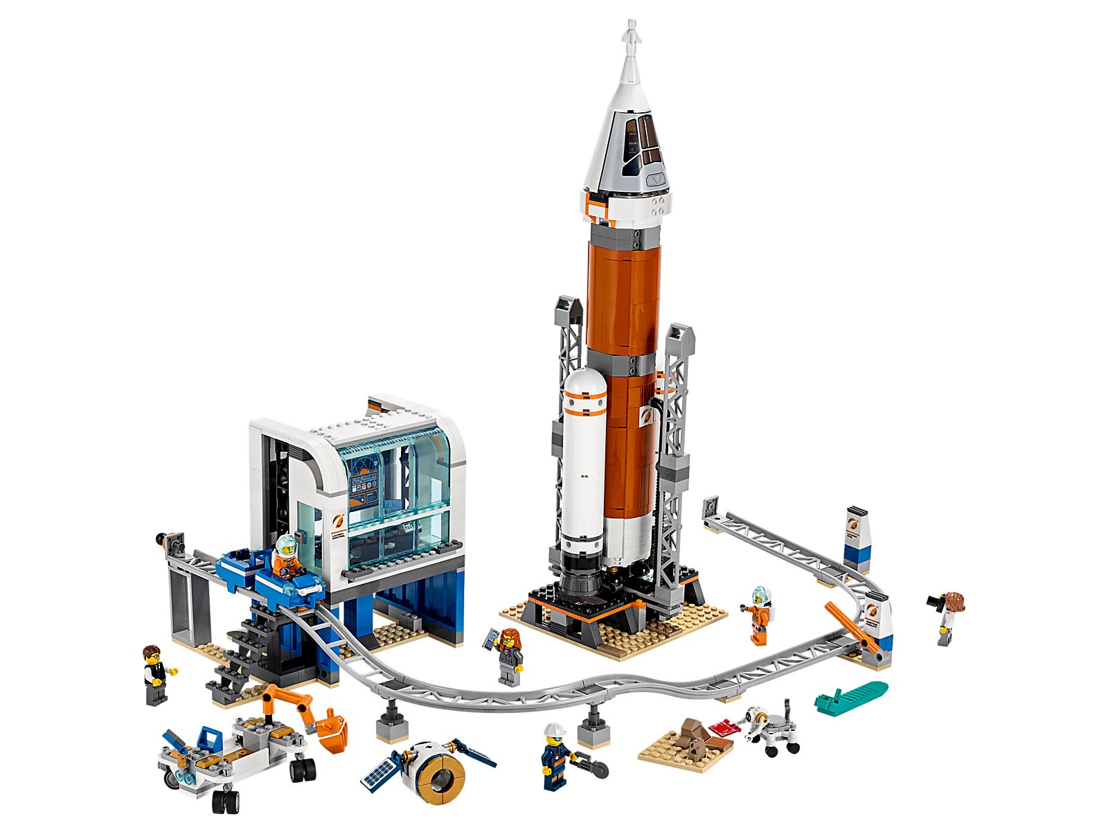 Lego Deep Space Rocket and Launch Control