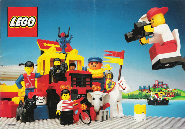 Lego 1986 Medium Overseas (116785/116885-OS (UK/F/E))