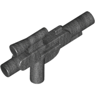 Lego Weapon Gun / Blaster Short (Star Wars) / Pearl Titanium