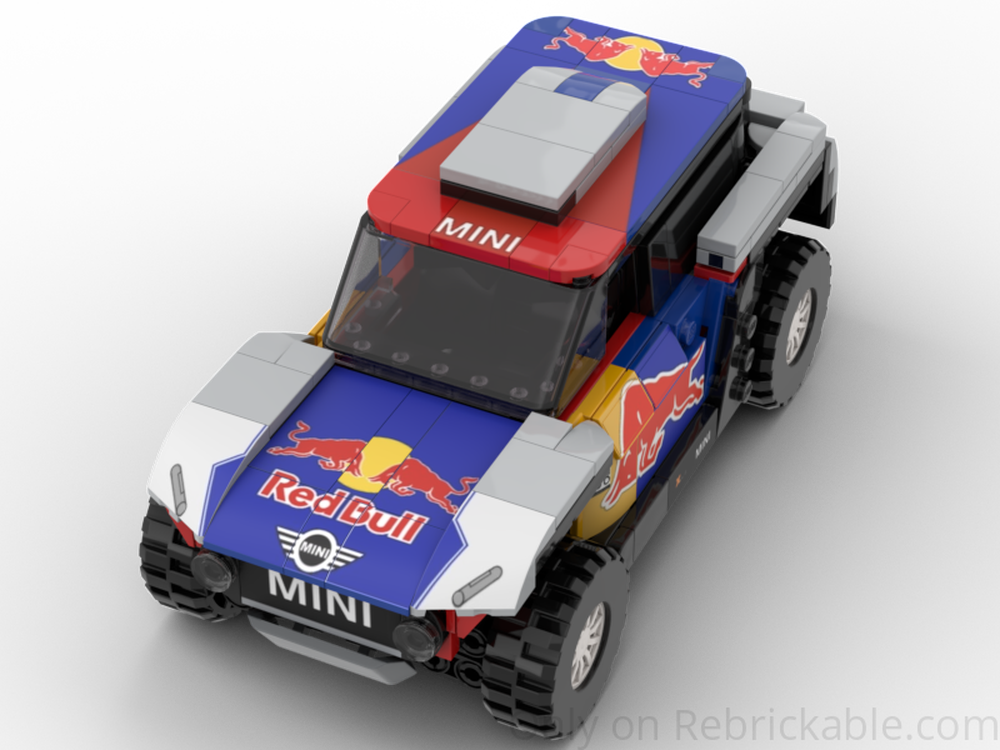 Lego X-raid MINI JCW Buggy