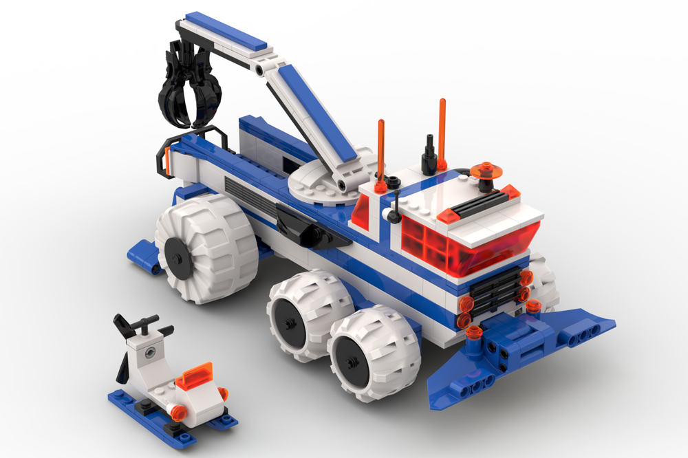 Lego Ice Planet XO23 Truck and Sled