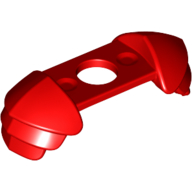 Lego Minifig Neckwear Shoulder Guards / Red