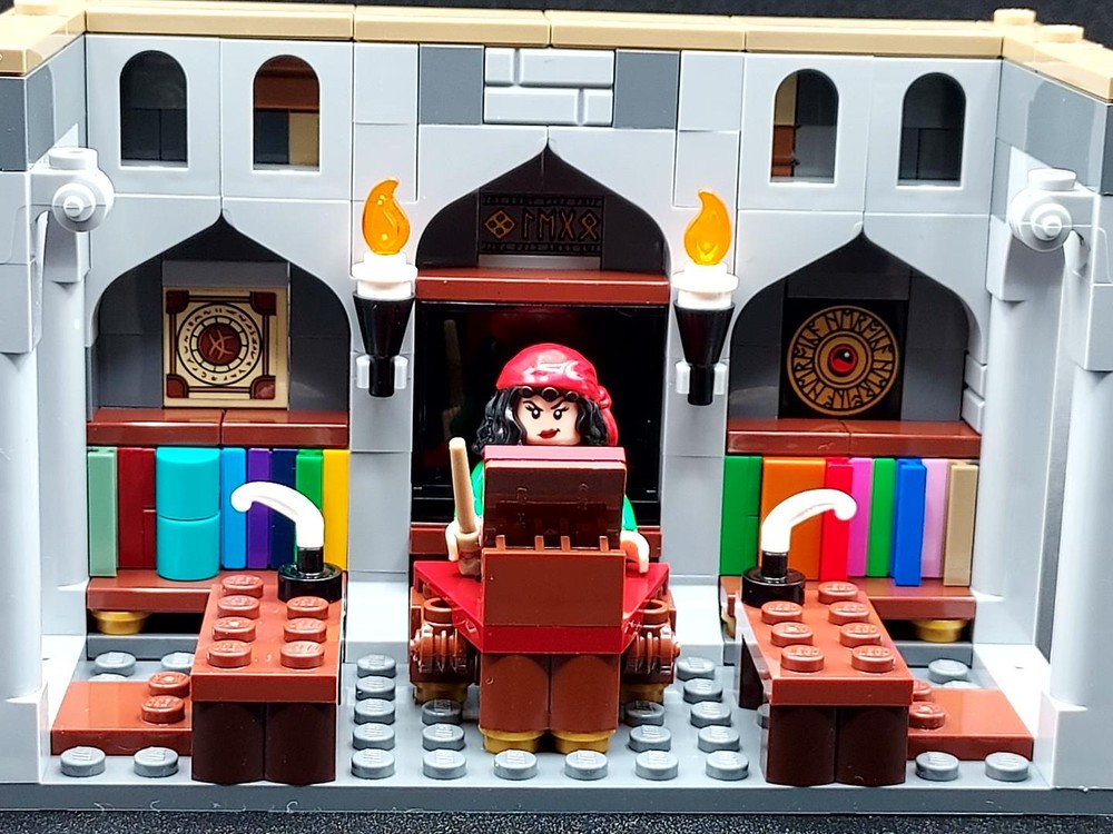 Lego Study of Ancient Runes Classroom