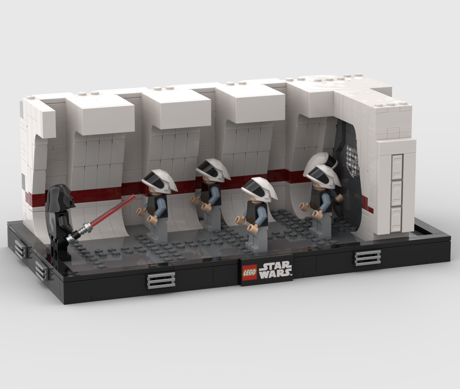 Lego Rogue One Hallway Diorama