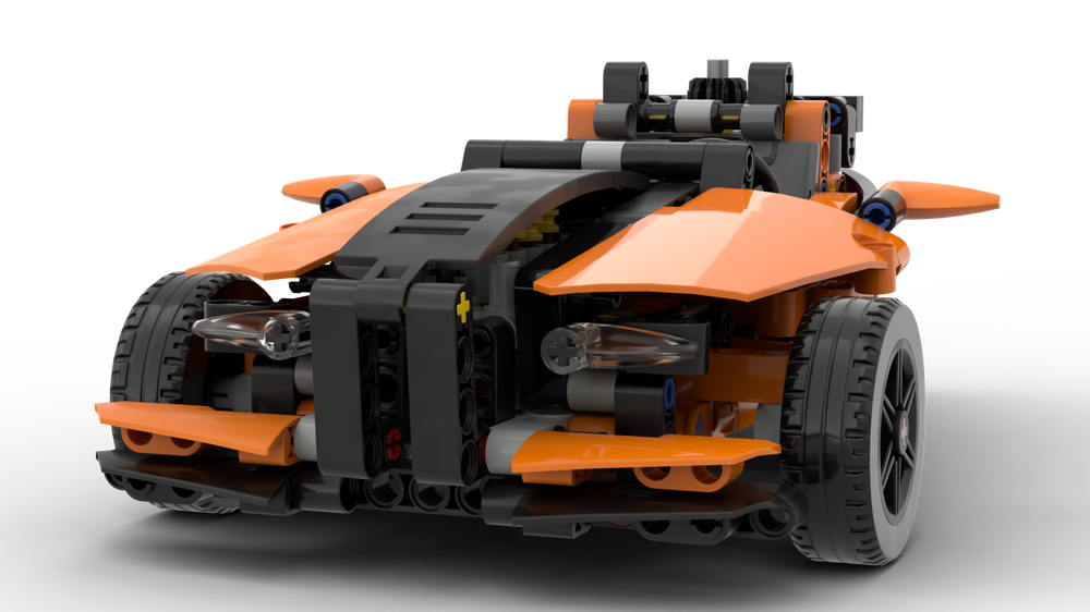 Lego Three-wheeler (based on Polaris Slingshot)