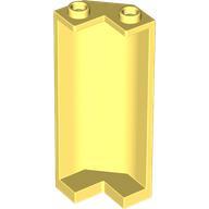 Lego Panel 2 x 2 x 5 Corner / Bright Light Yellow