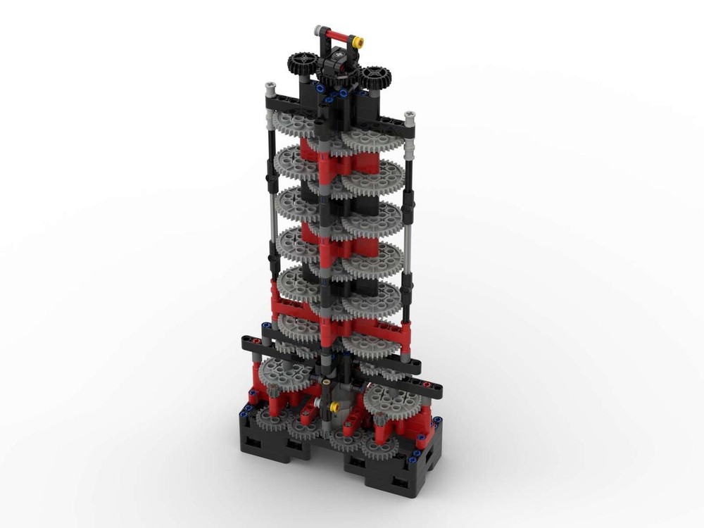 Lego Billion to One Gearing Tower