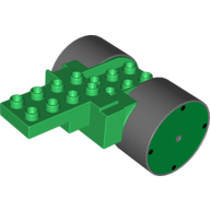 Lego Duplo Steamroller Base Rear Roller Wheels (Roley)