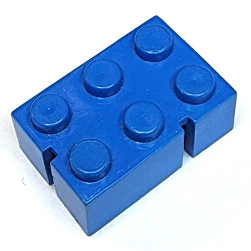 Lego Brick 2 x 3 with 2 Slots Right
