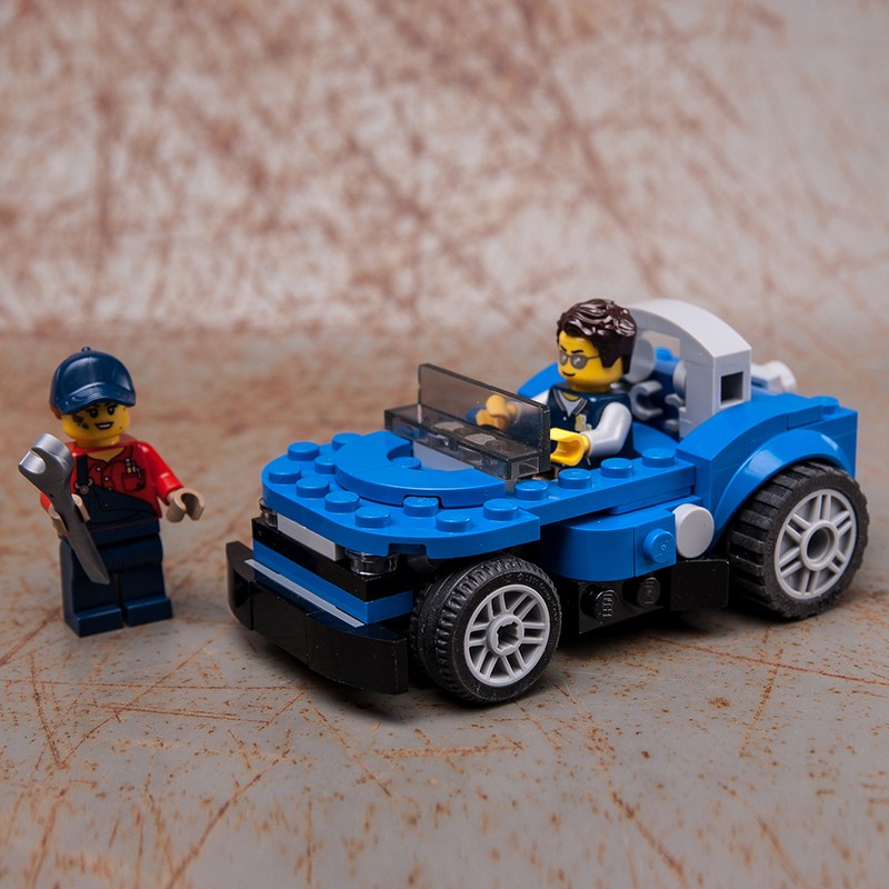 Lego 40409 fast blue