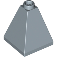 Lego Brick Sloped 75° 2 x 2 x 2 Quadruple Convex / Sand Blue