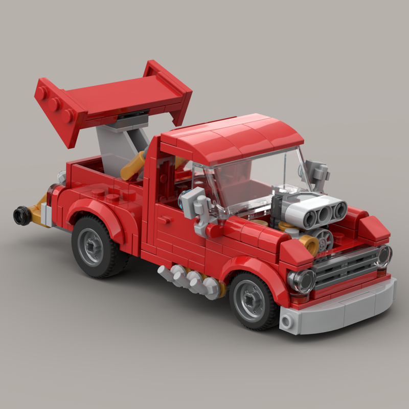 Lego Pickup Dragster