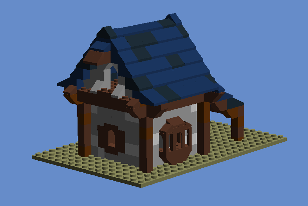 Lego Simple Little Medieval Cottage
