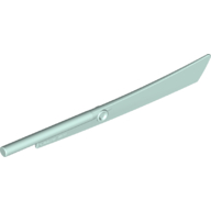 Lego Weapon Sword, Big Blade with Bar / Light Aqua