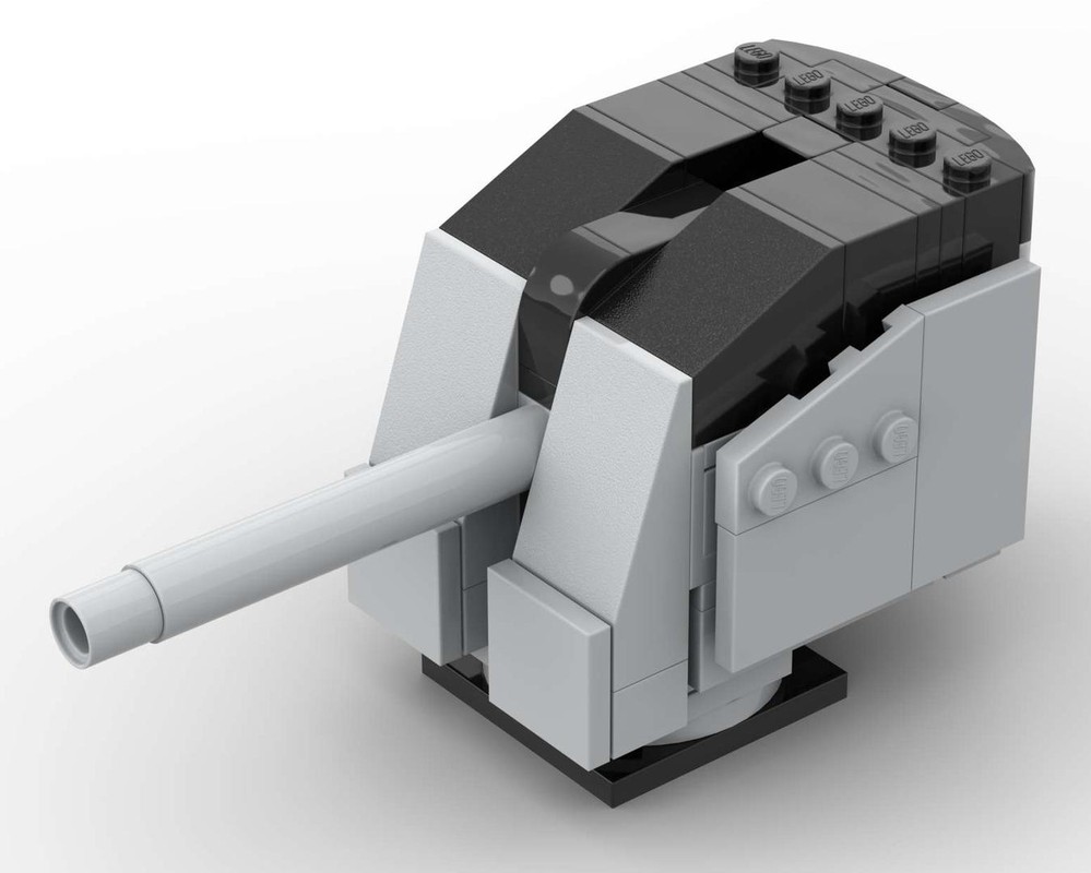 Lego US Single Mount 5"/38 Naval Gun