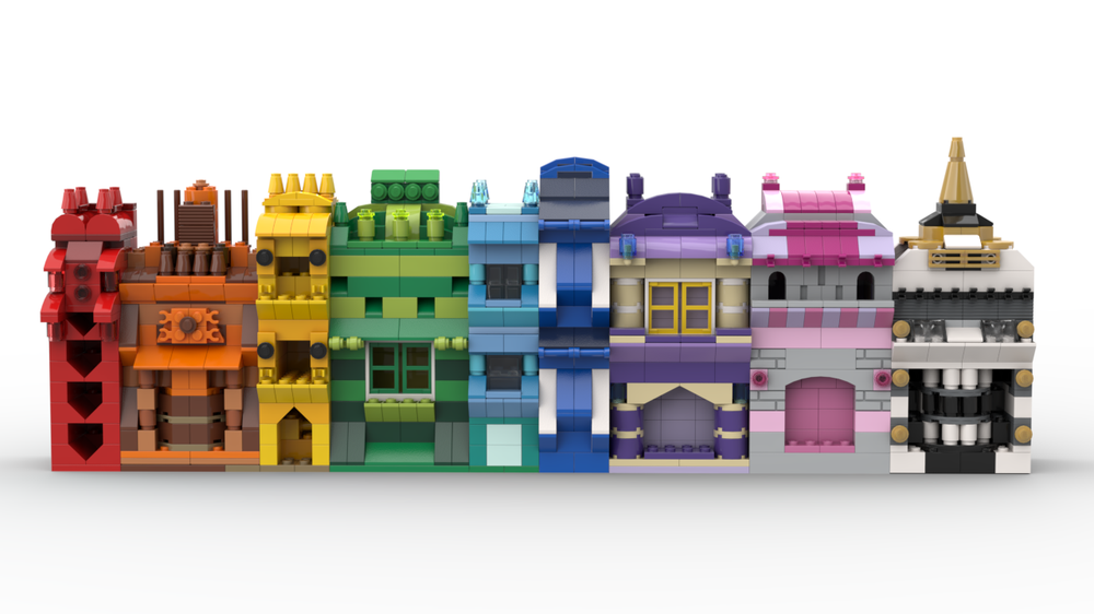 Lego 10717 Rainbow houses