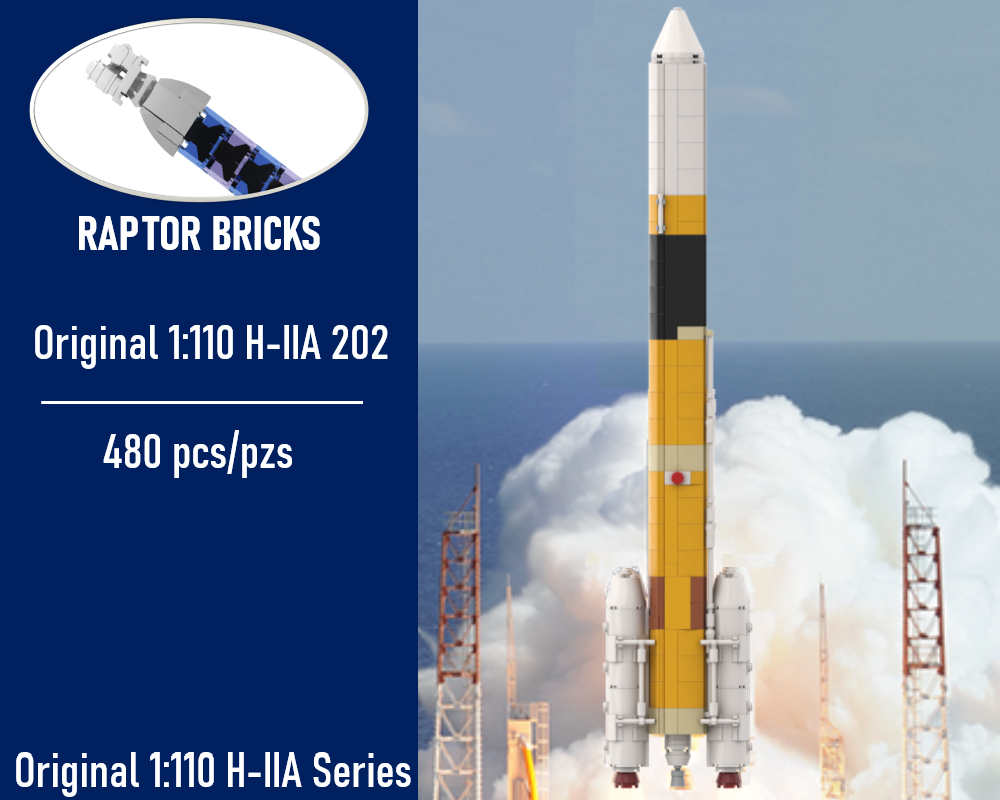 Lego (OLD) 1:110 H-IIA 202