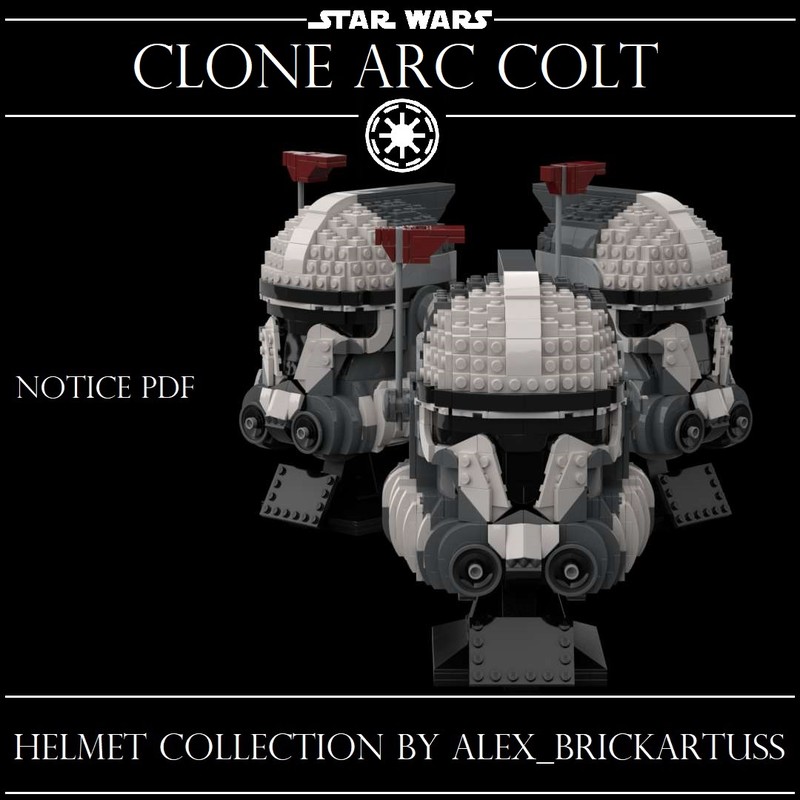 Lego Helmet Clone Arc Colt