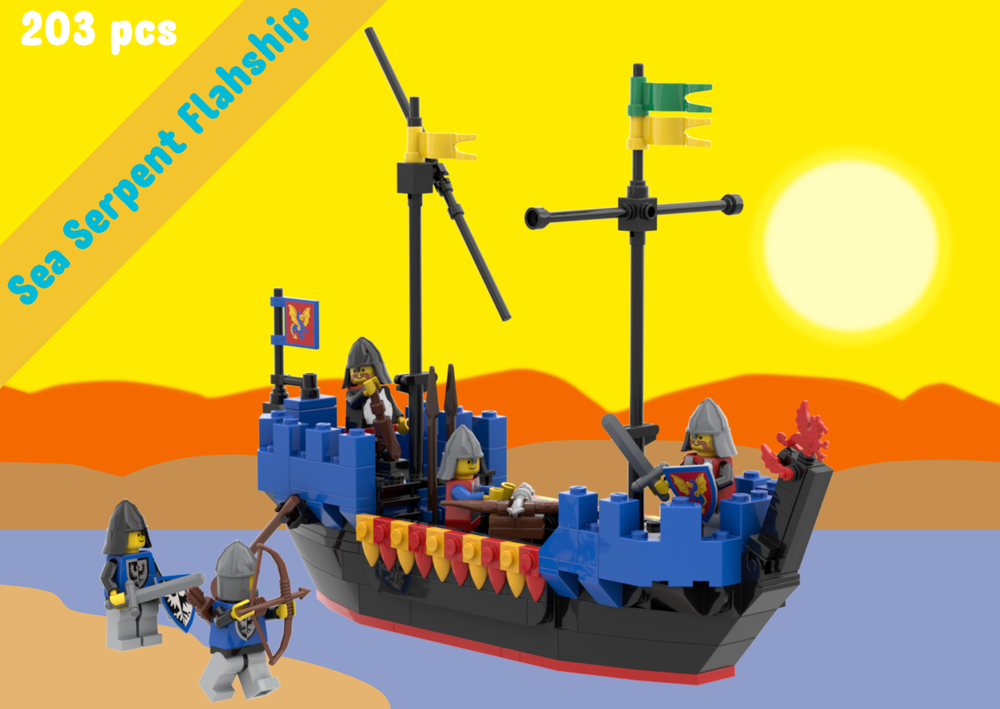 Lego Sea Serpent Flagship