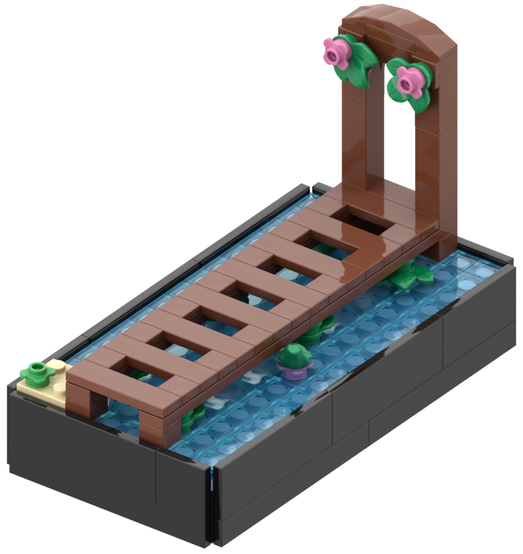 Lego River Diorama