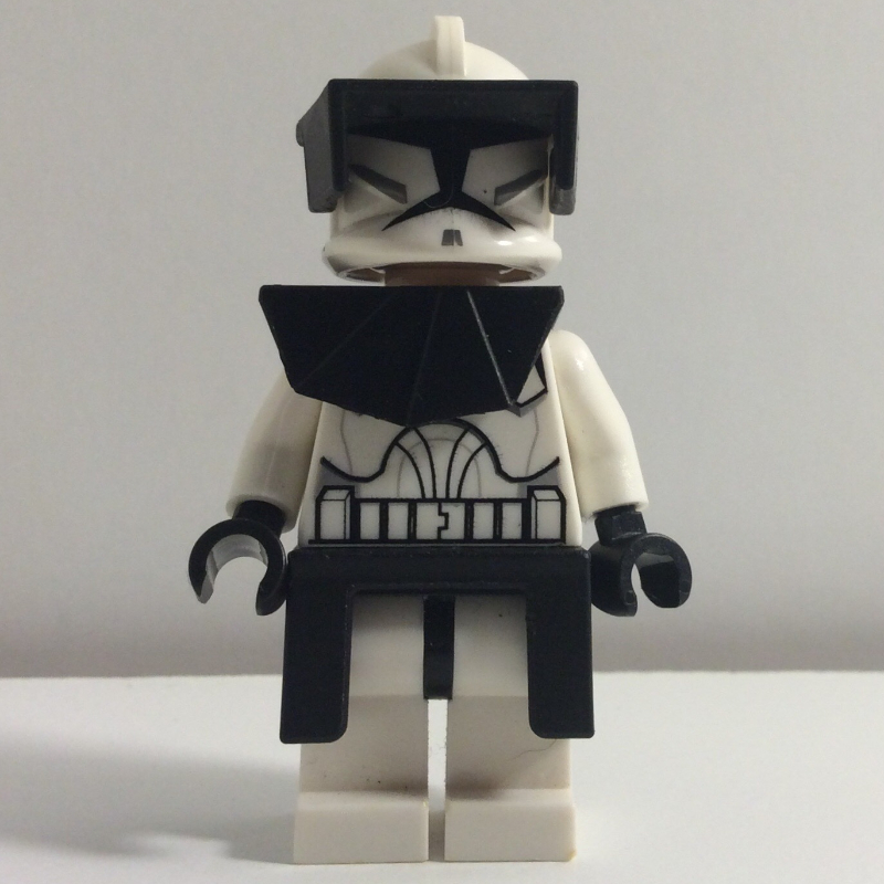 Lego Clone Commander, Black Pauldron and Kama