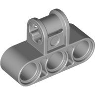 Lego Technic Axle and Pin Connector Perpendicular Triple / Light Bluish Gray