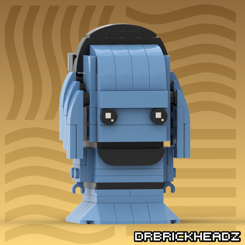 Lego Diva Plavalaguna (The Fifth Element) Brickheadz