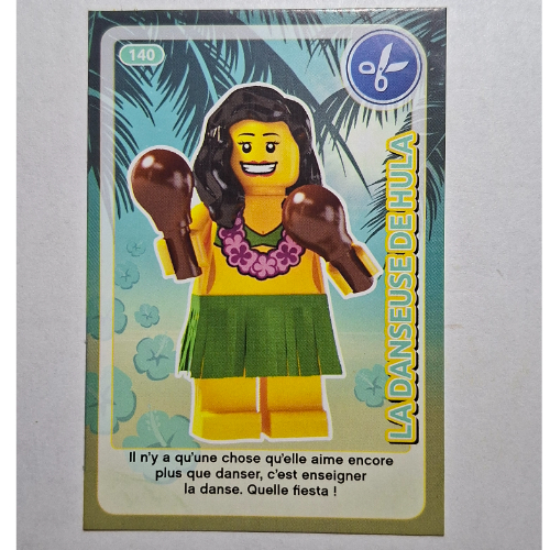 Lego Trading Card for Set TRADINGCARD-12, #140 Print