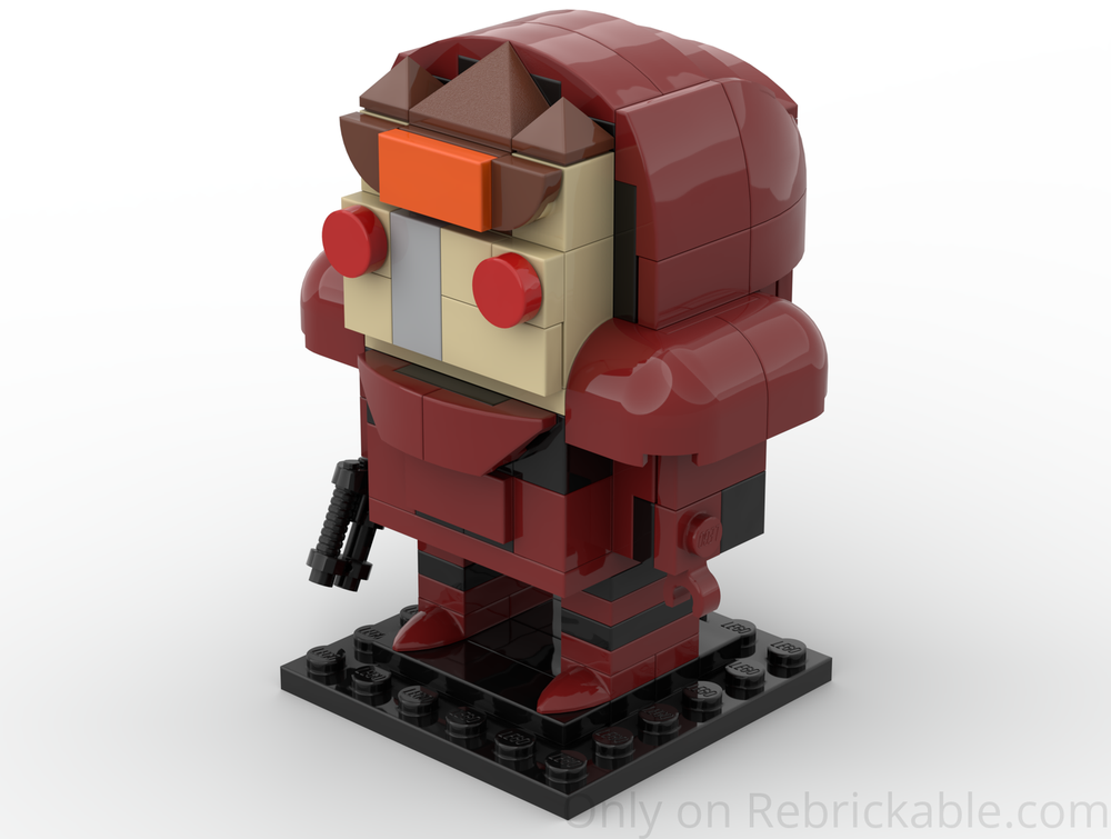 Lego Wrex Brickheadz (Mass Effect)