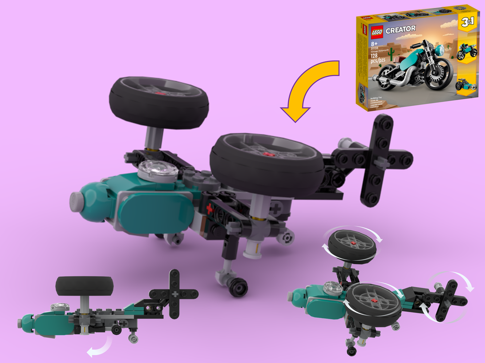 Lego Rotary-wing aircraft
