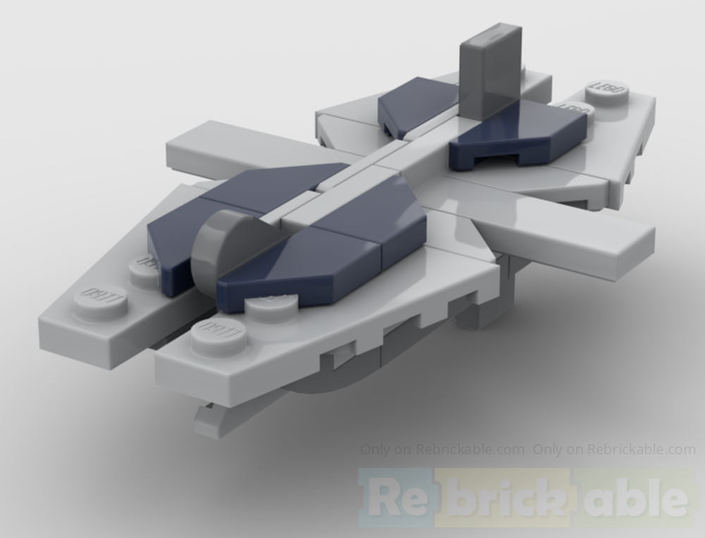 Lego Miniature Munificent (to-scale with Lucrehulk)