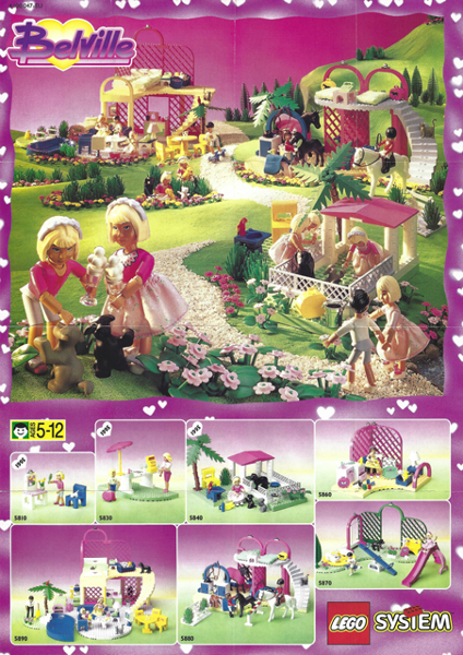 Lego 1995 Mini Belville / Paradisa European (4.100.047-EU)
