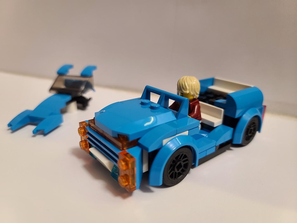 Lego 60285 OLDTIMER 4X4 CAR with SPACESHIP