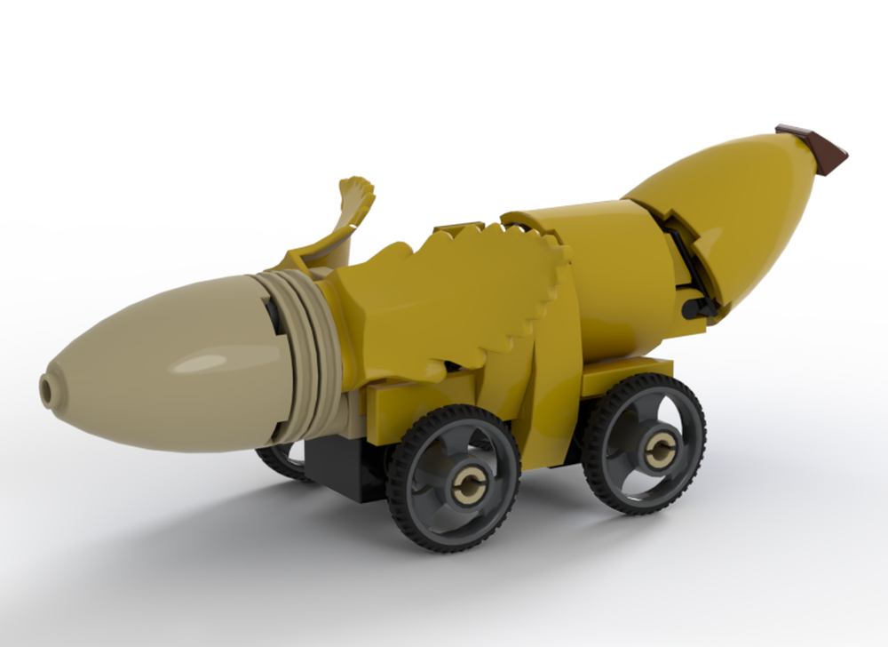 Lego Banana soapbox