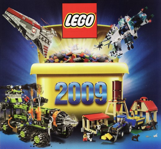 Lego 2009 Large Danish July - December (456.8087-DK)